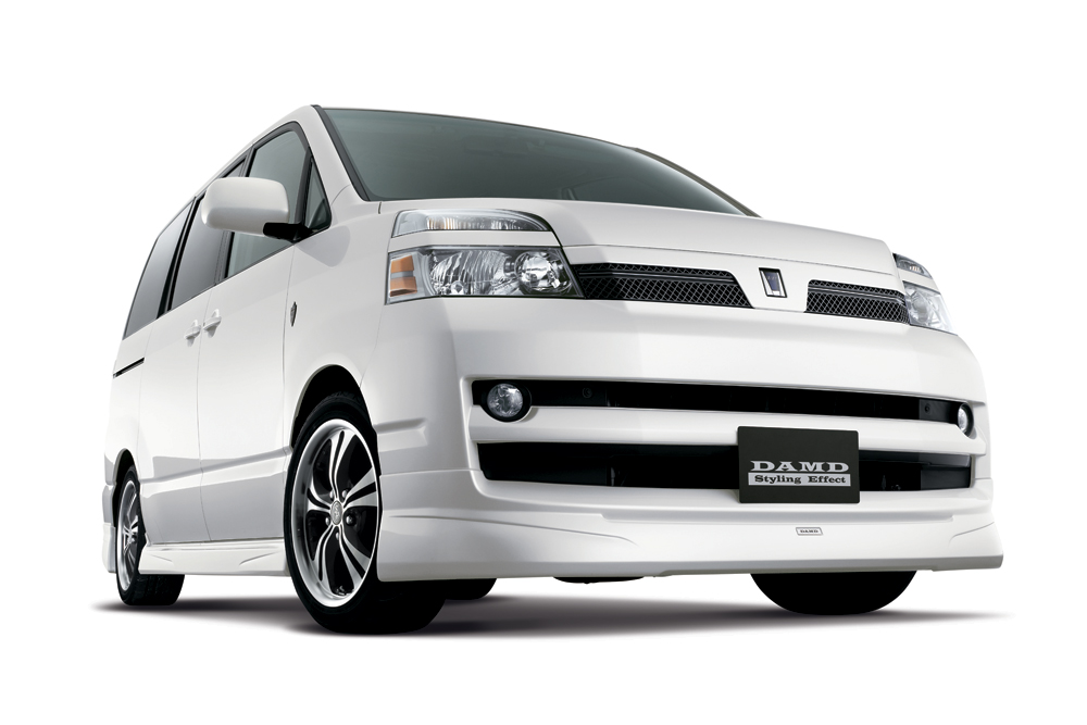 VOXY MODELISTA TOYOTA | エアロパーツ、ドレスアップのダムド | DAMD Inc.