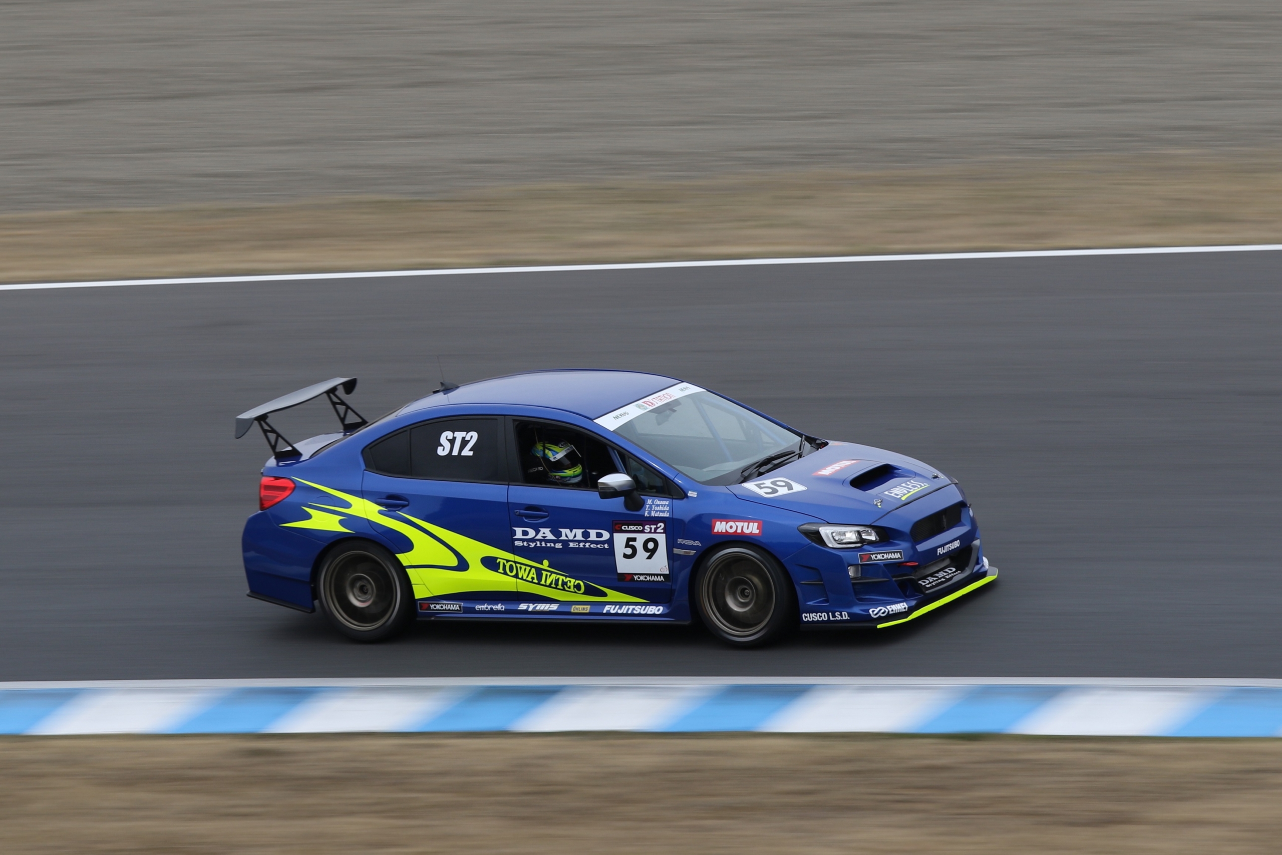 DAHM'S D201 - MC/SS レースカー用ボディ DAMD MOTUL ED WRX STI. スーパー耐久レースにて5連覇達成 | エアロ