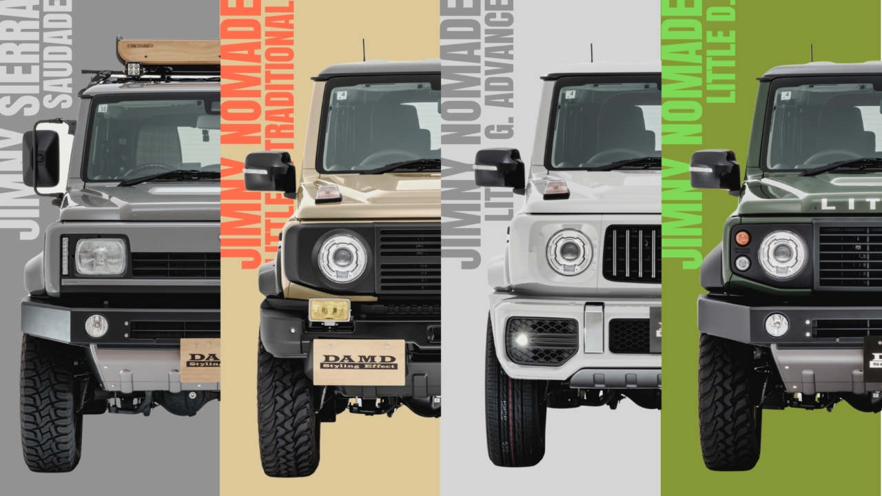 新品　DAMD JIMNY little D マッドフラップ　ジムニー JIMNY “little D.” マッドフラップ ｜ジムニーのパーツ通販は