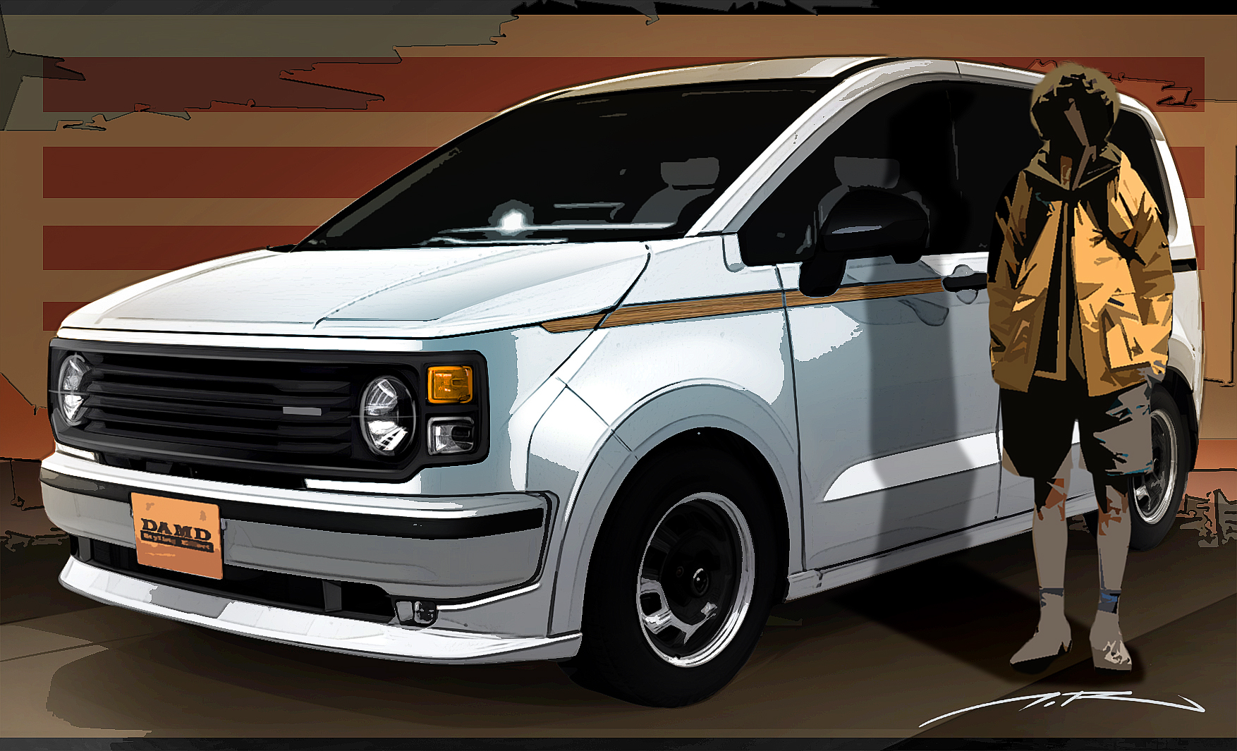 キャンバス DAMDエアロ Landcruiser 200 TOYOTA | エアロパーツ、ドレスアップのダムド