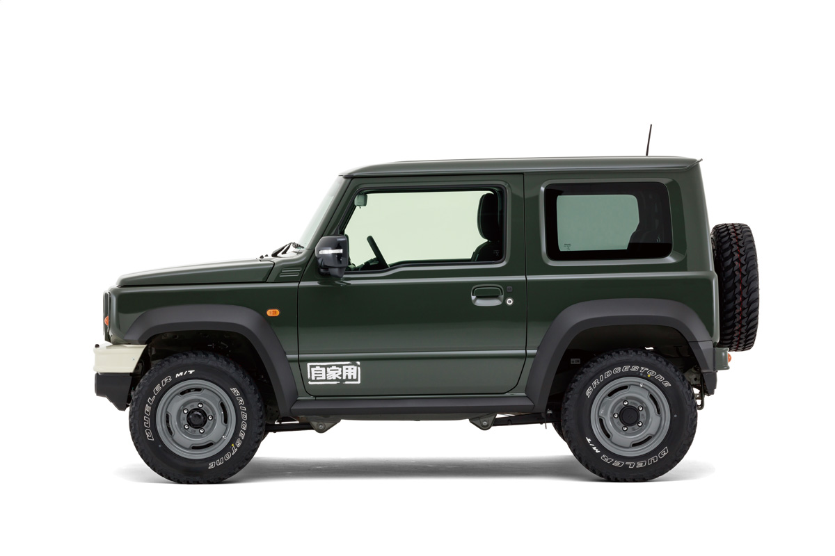 JIMNY the ROOTS SUZUKI   エアロパーツ、ドレスアップのダムド   DAMD