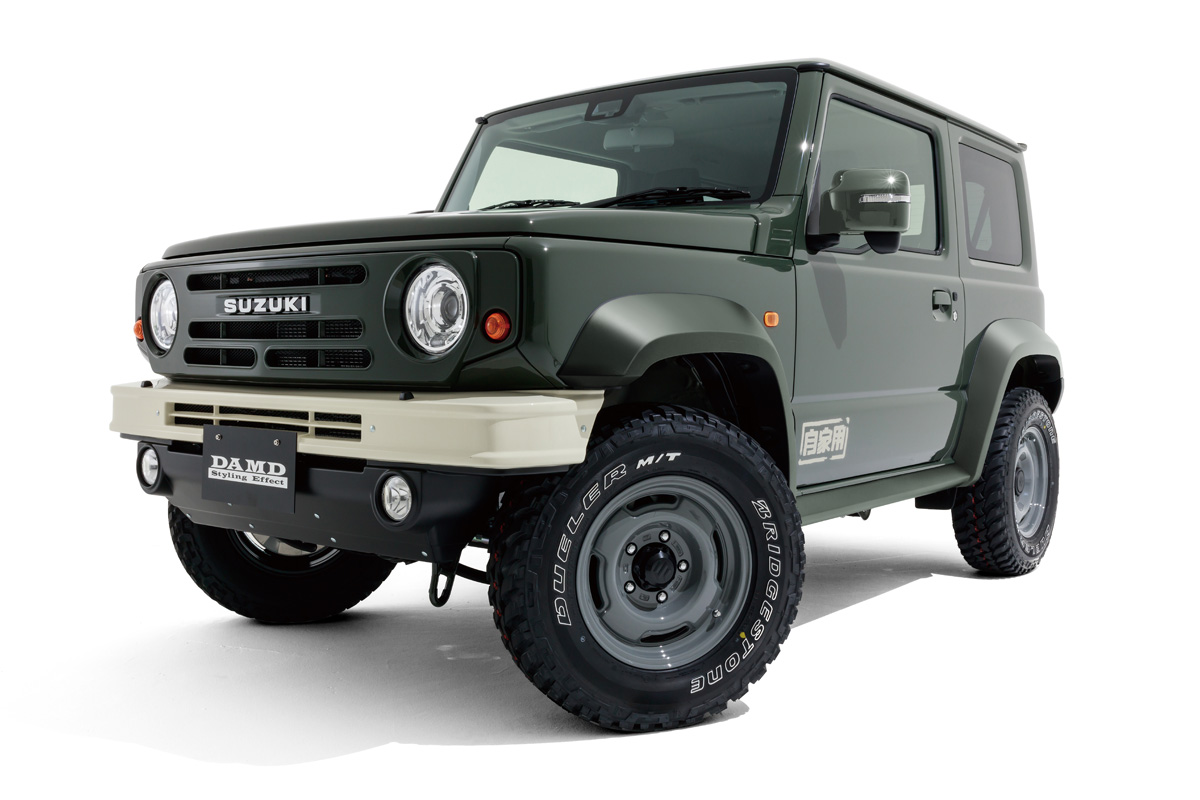 JIMNY the ROOTS SUZUKI | エアロパーツ、ドレスアップのダムド | DAMD